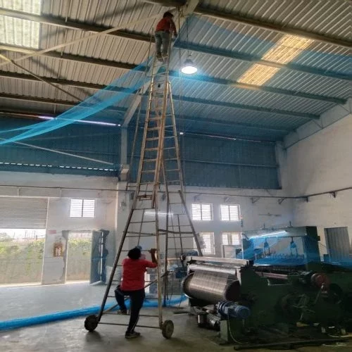 Industrial bird net installation Sonipat