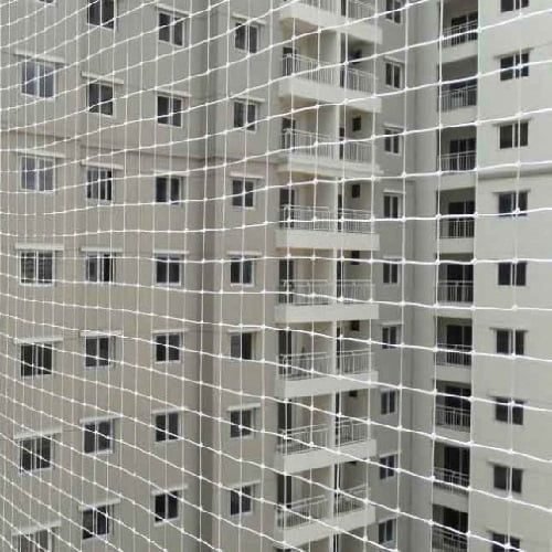 White transparent bid net made of Nylon